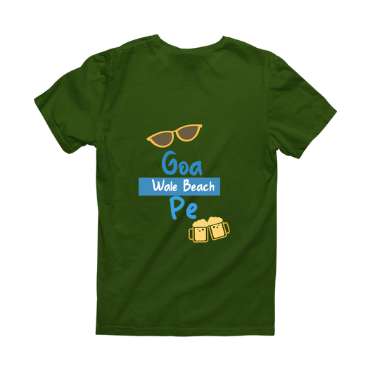 Goa Beach  Printed Half Sleeve T-Shirt For Small Kid