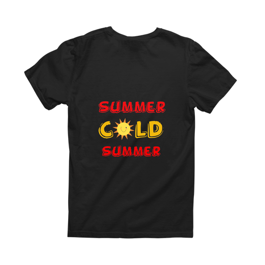 Summer Cold Summer Printed Half Sleeve T-Shirt For Kid